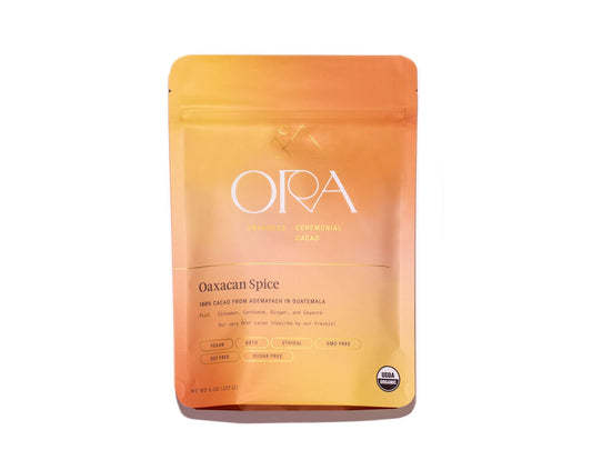 Ora Cacao Organic Super Cacao: Oaxacan Spice 100% - 8oz