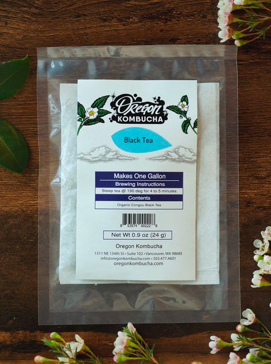 Oregon Kombucha Individual Tea Bags - Black Tea