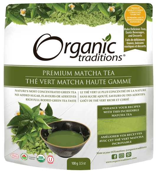 Organic Traditions Organic Premium Matcha Tea