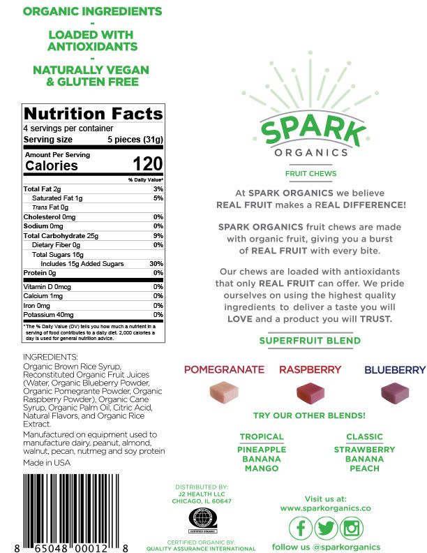 Organic Fruit Chews