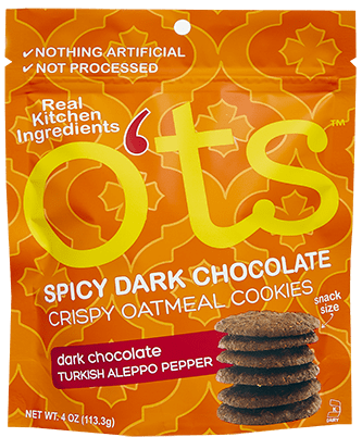 O'ts Cookies O'ts Oatmeal Cookie - 4oz, Spicy Dark Chocolate Aleppo Pepper