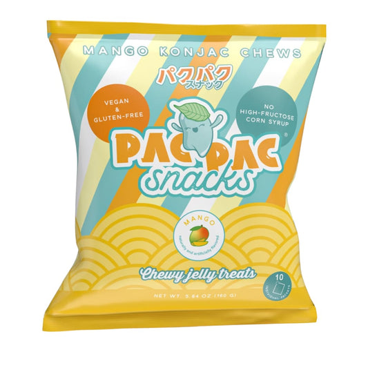 Pac Pac Snacks Konjac Chews - Mango