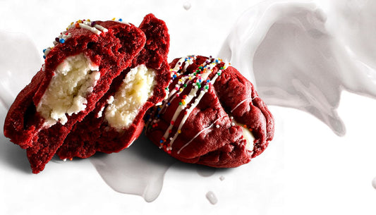 Paul Wayne White Chip Red Velvet Cake Cookie - 24ct