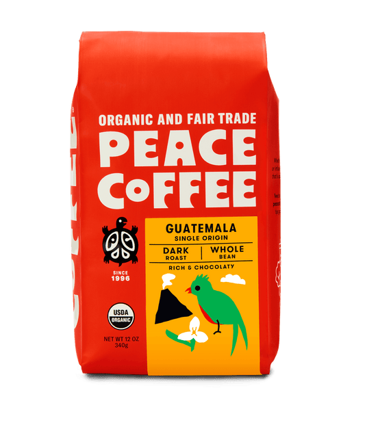 Peace Coffee 12oz Single Origin - Whole Bean - Guatemala