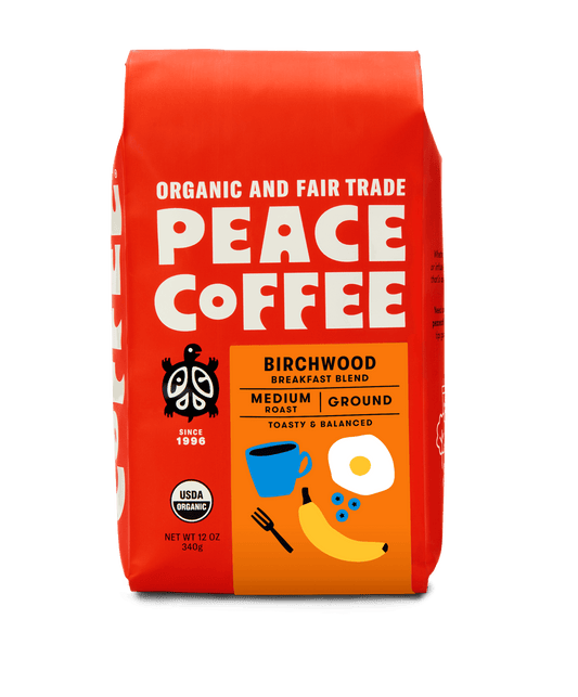 Peace Coffee 12oz Blends - Ground - Birchwood