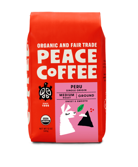 Peace Coffee 12oz Single Origin - Ground - Peru