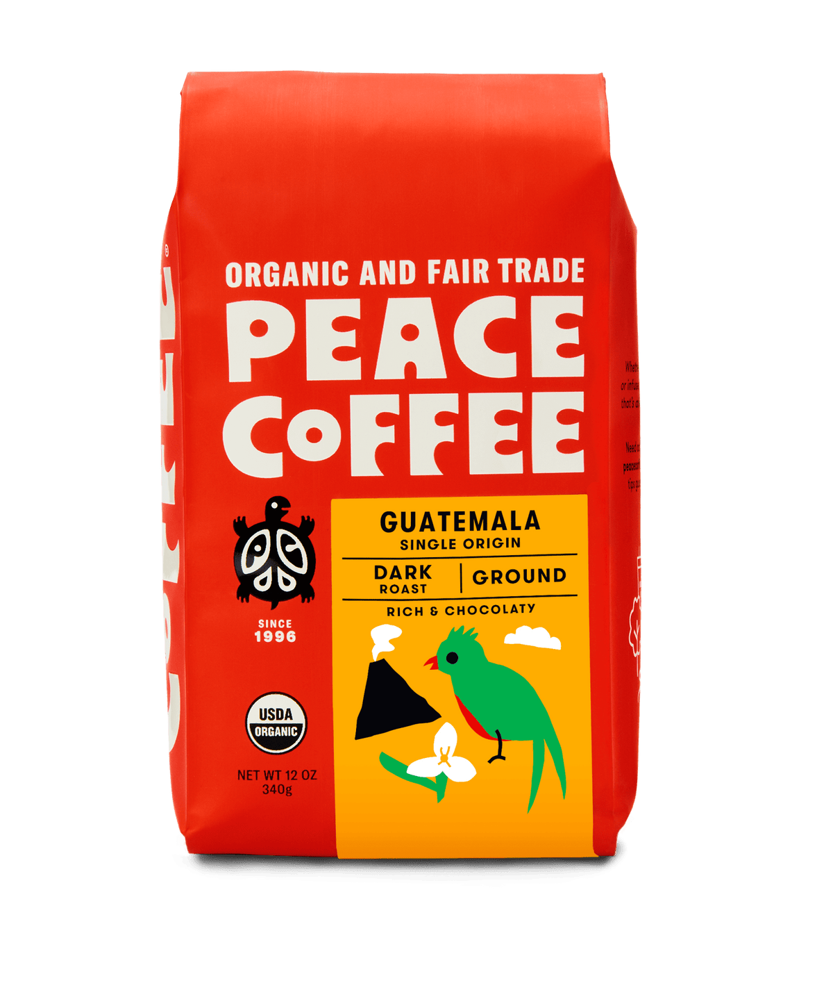 Peace Coffee 12oz Single Origin - Ground - Guatemala