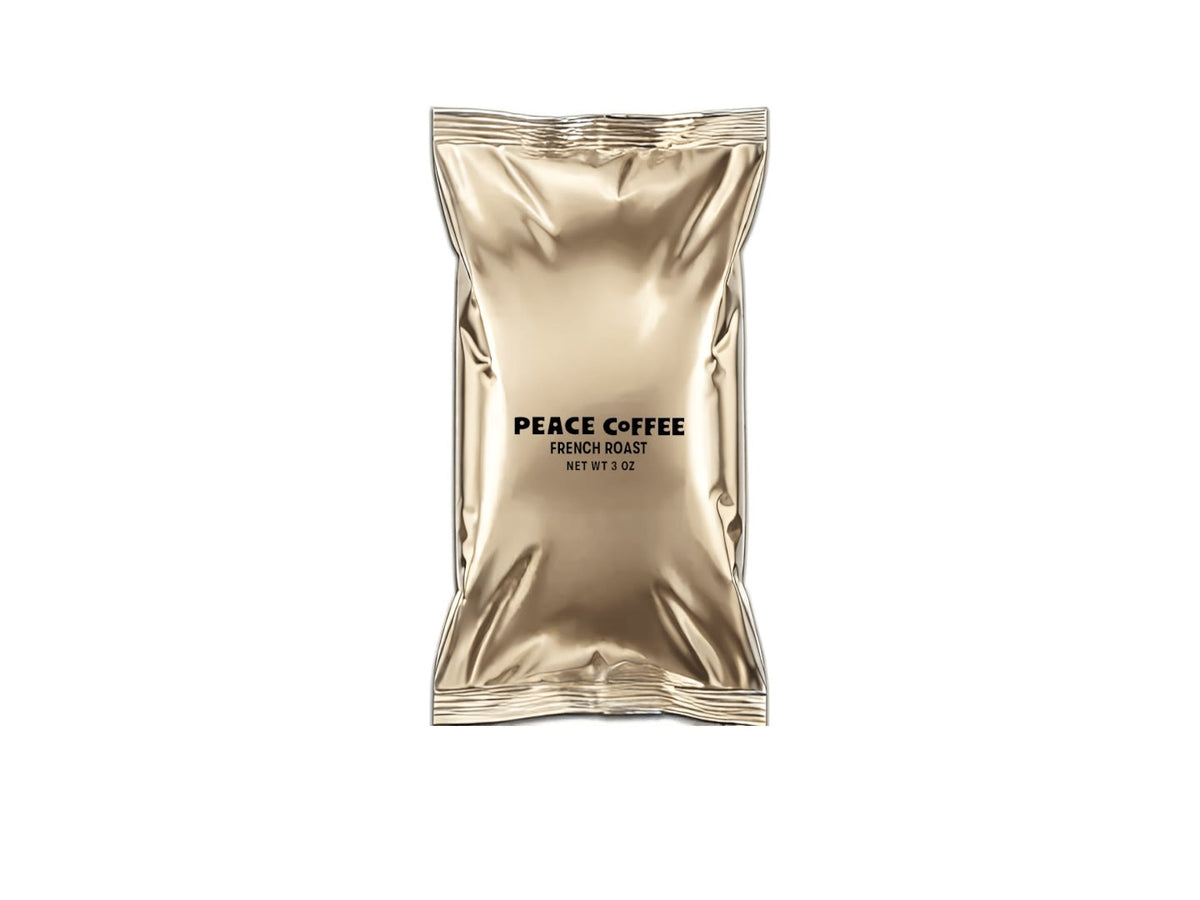 Peace Coffee Coffee Frac Pac - 3oz, French Roast