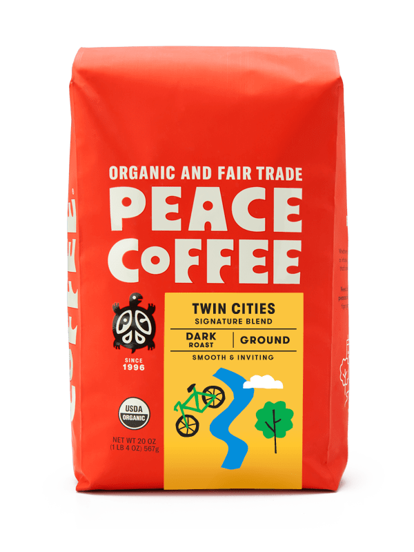 Peace Coffee 20oz Blends - Ground - Twin Cities