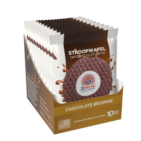 Chocolate Brownie Stroopwafels CB40