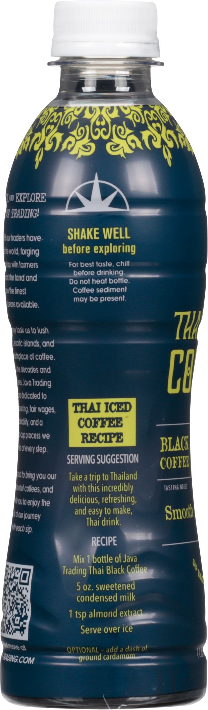 Java Trading Thai Iced Black Coffee - Sweetened 424301312835