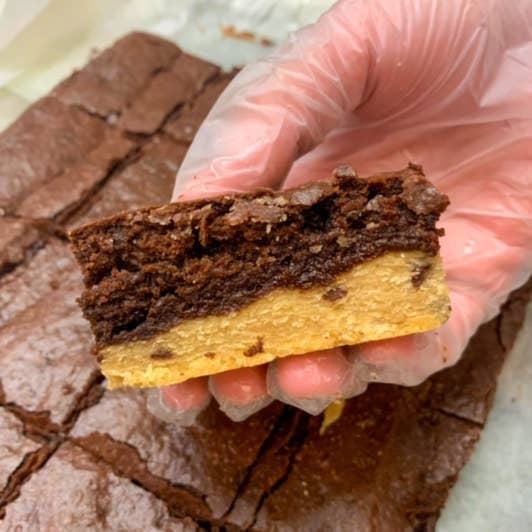 Phivi Box Vegan Brookie "Brownie Cookies" (15), 1/3 Pound Each
