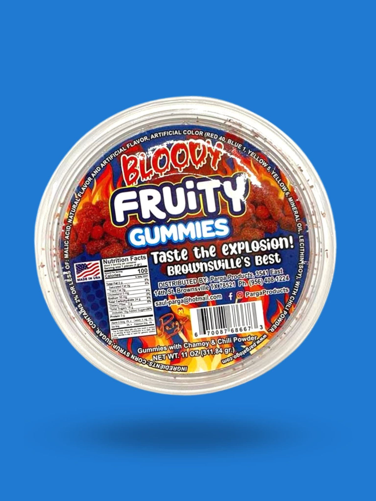 Bloody Fruity Gummies 10670087686670-24ctMastercase