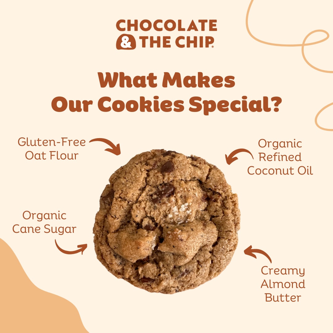 Dairy-Free Chocolate Chip Cookies - Individually Wrapped CATCBAKEDCC