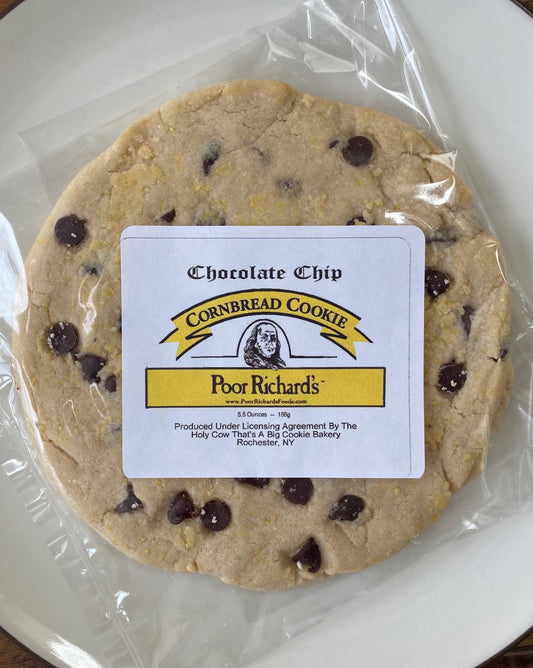 Poor Richard's Foods Chocolate Chip Cornbread Cookie