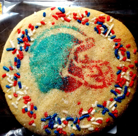 Poor Richard's Foods Football Sugar Cookie
