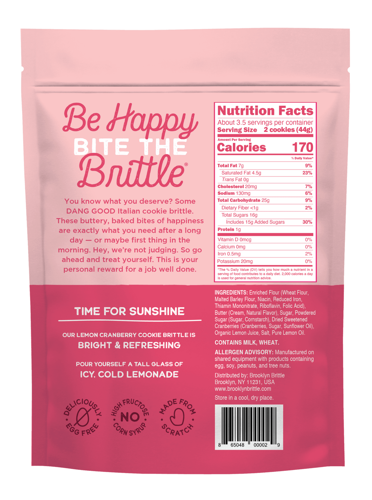 Italian Cookie Brittle BRO29LEM6