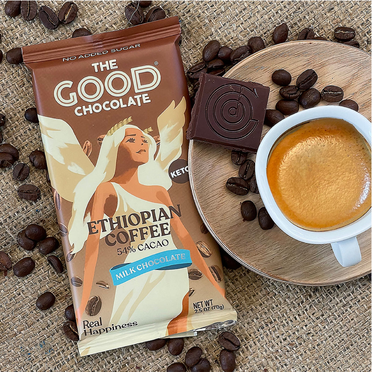 Ethiopian Coffee Milk Chocolate 858016006888