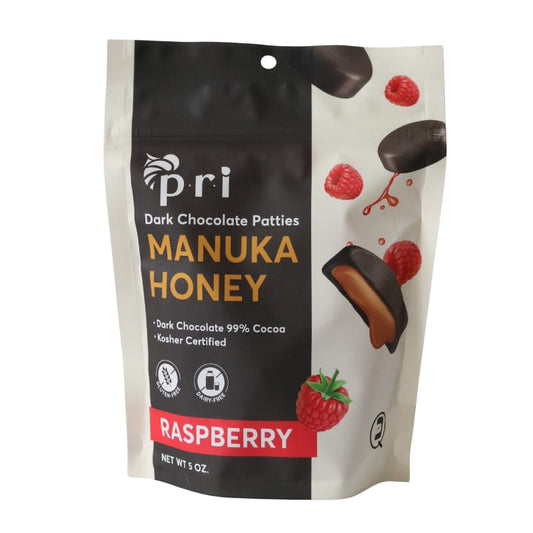 PRI Manuka Honey Chocolate Patty/Truffle - Raspberry