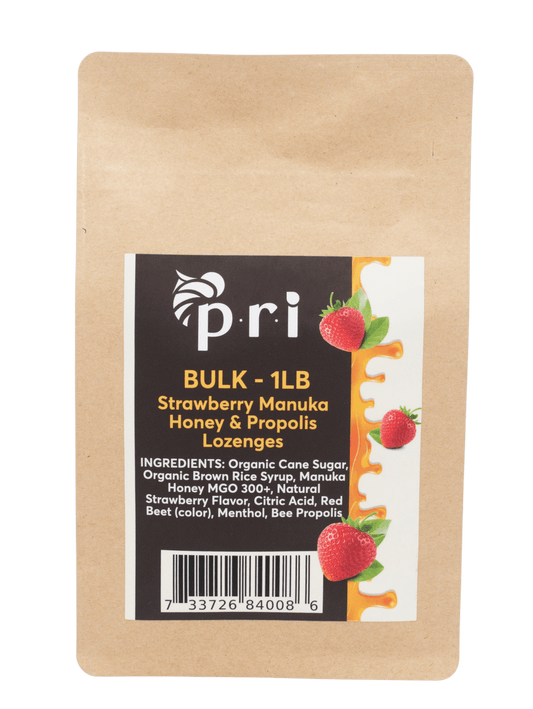 PRI Pacific Resources International Bulk Strawberry Lozenges - 1 lb