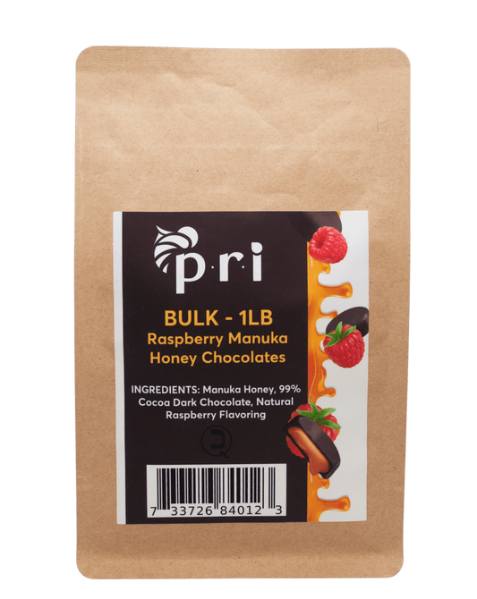 PRI Pacific Resources International Bulk Raspberry Chocolates - 1 lb