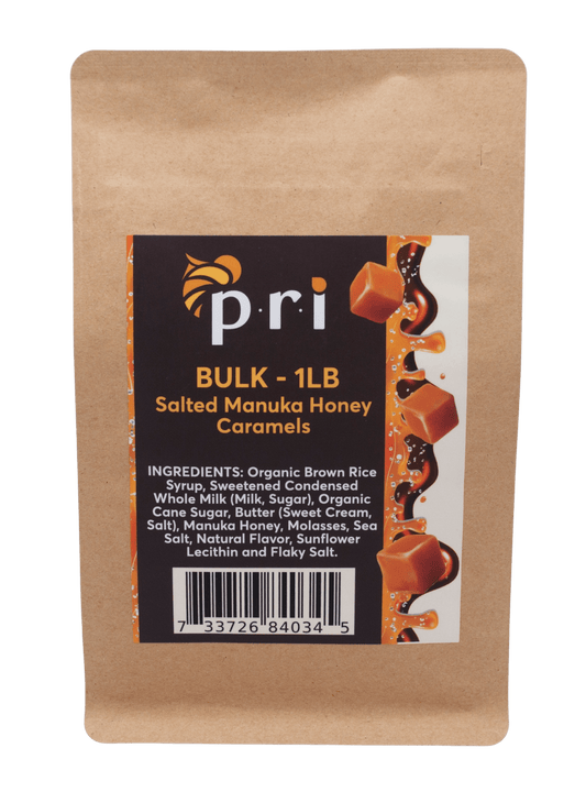 PRI Sea Salt Caramel Flavored Manuka Honey filled Chocolates/truffles - 1