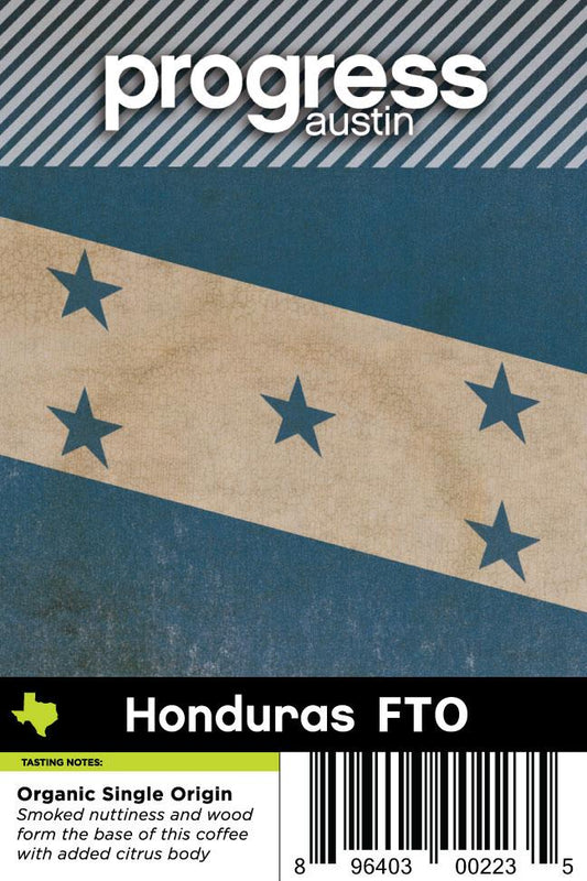 Progress Coffee Roasting Fair Trade Organic Honduras Mira Flores - Whole Bean