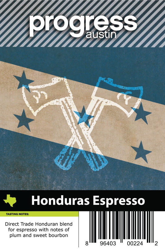 Progress Coffee Roasting Direct Trade Honduras Espresso Blend - Whole Bean