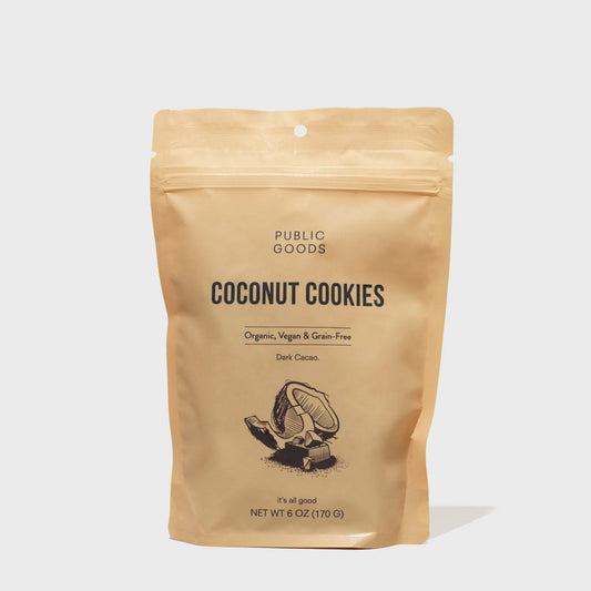 Public Goods Dark Cacao Coconut Cookies