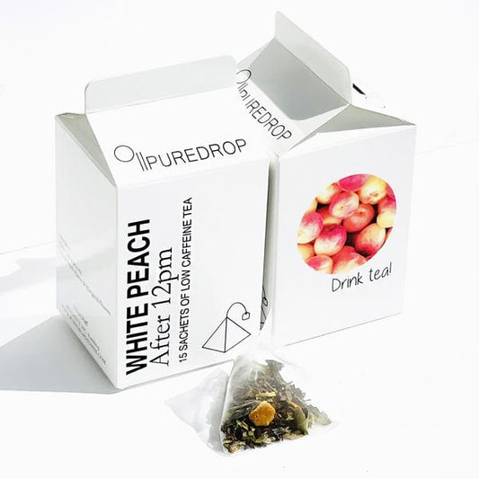 Pure Drop Puredrop Teas - After 12pm 15 Sachets of White Peach Tea