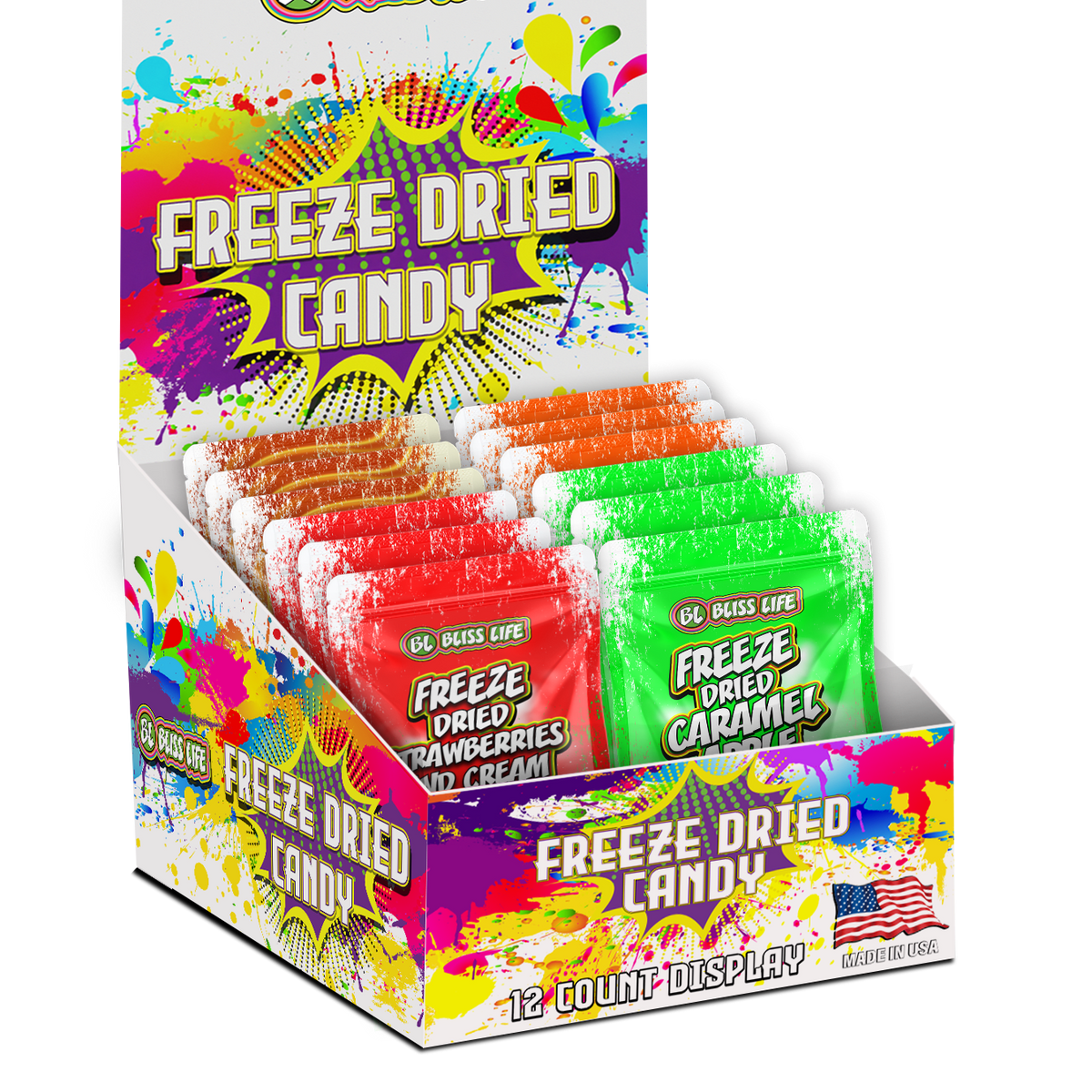 Freeze Dried Candy Bites BlissLifeCRABites