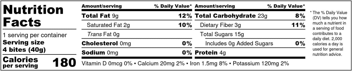 1.4oz Energy Bites 8045