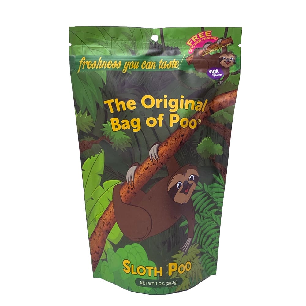 The Original Bag of Poo - Sloth Cotton Candy 17001-cs
