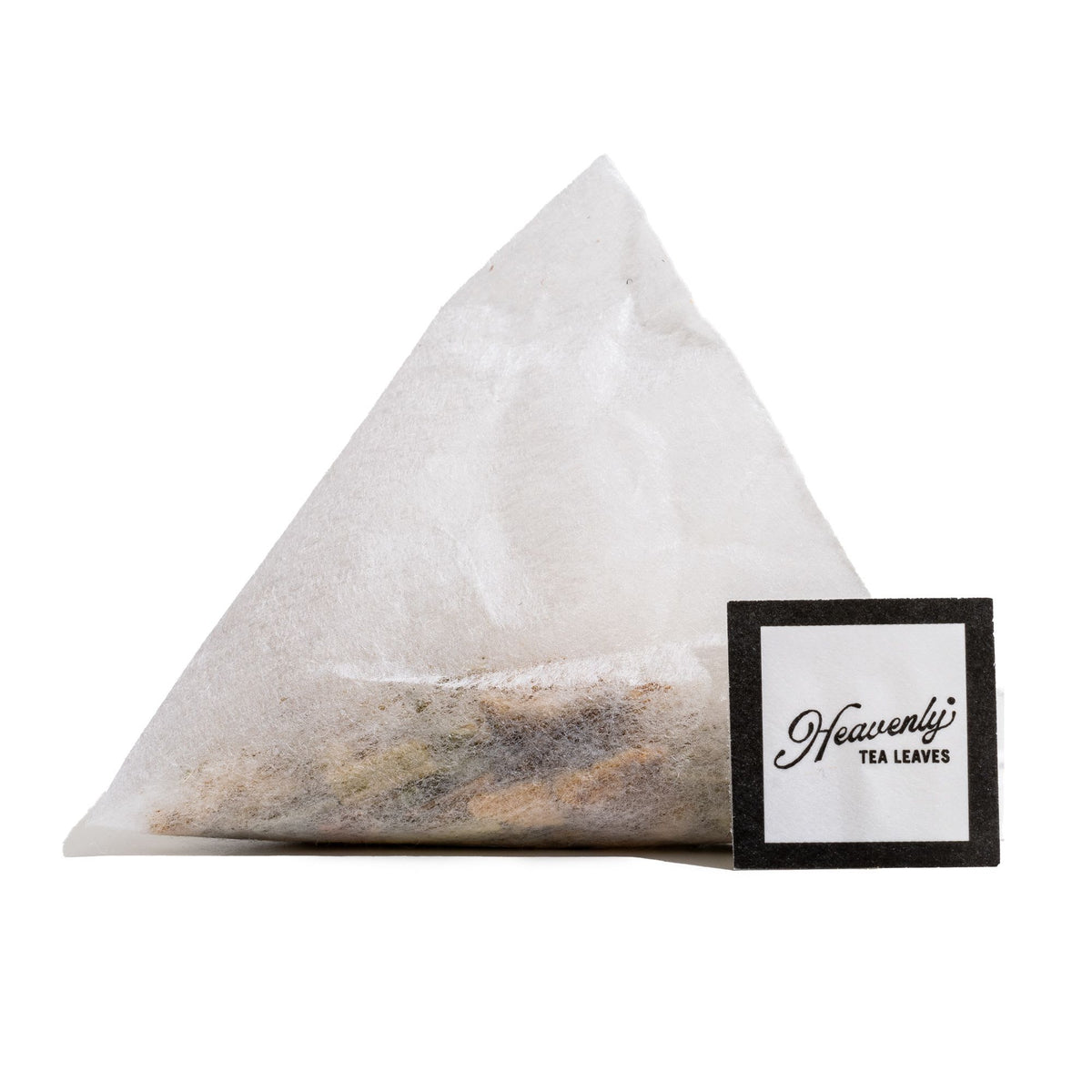 Heavenly Tea Leaves Organic Lemon Ginger, Bulk Compostable Pyramid Tea Bags, 50 Count HLH501-BS