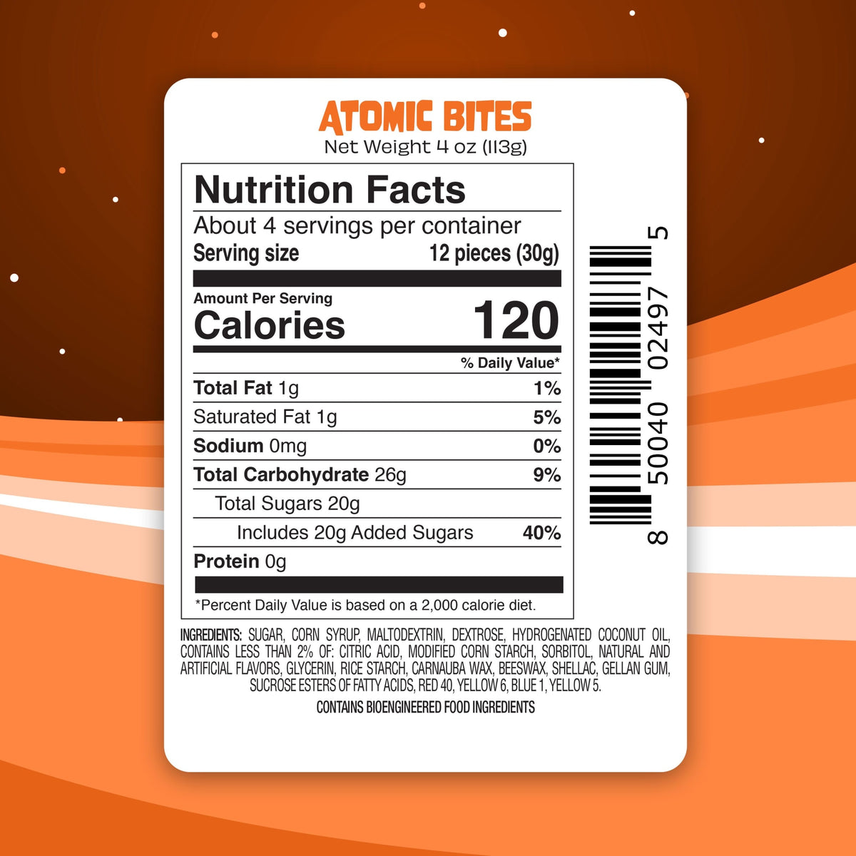 Atomic Bites - Freeze Dried Candy UpTop_AirHeads_Bites