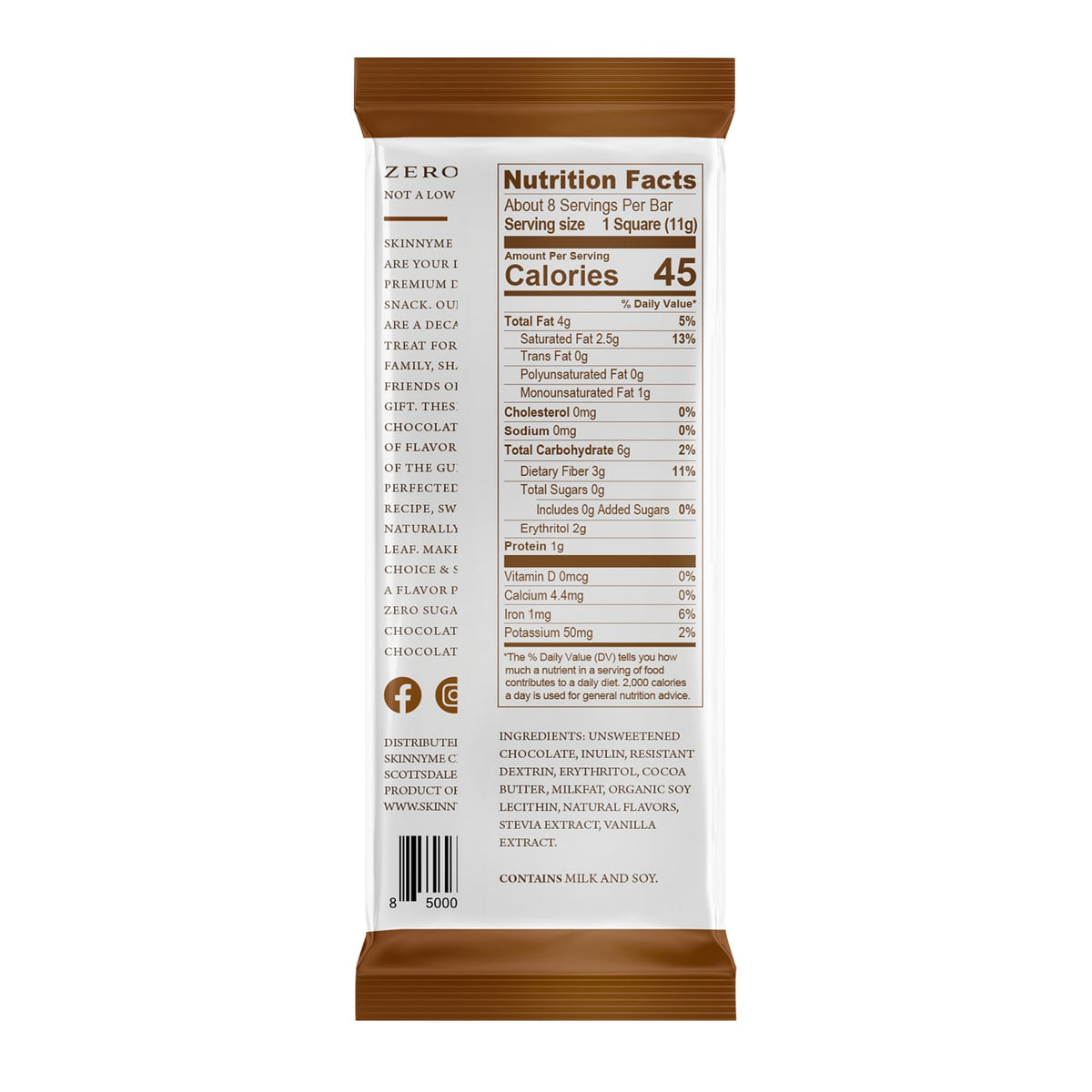 SkinnyMe Bold Dark Bar 2-59884