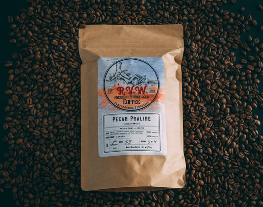 R.V.W. Barrel Aged Coffee R.V.W. Barrel-Aged Coffee - Pecan Praline