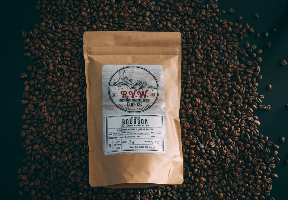 R.V.W. Barrel Aged Coffee R.V.W. Barrel-Aged Coffee - Chattanooga Whiskey 91 Cask