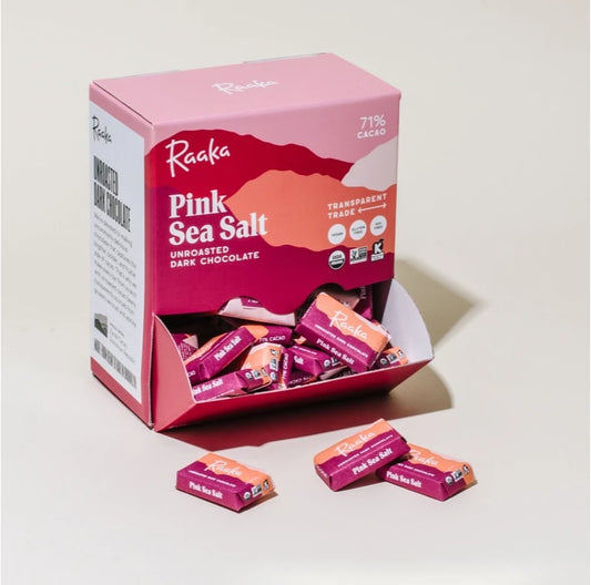 Raaka Chocolate Mini Collection - Pink Sea Salt 71%