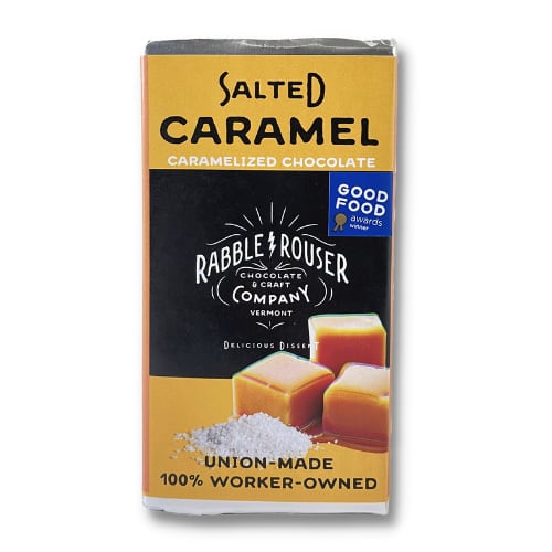Rabble-Rouser Chocolate & Craft Co Premium Chocolate Bar - Salted Caramel Bar