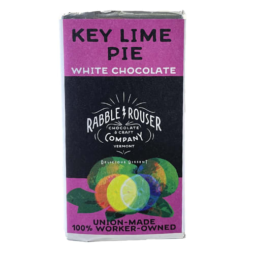 Rabble-Rouser Chocolate & Craft Co Classic Chocolate Bar - Key Lime Pie Bar