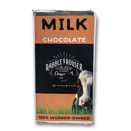 Rabble-Rouser Chocolate & Craft Co Classic Chocolate Bar - Milk Chocolate Bar