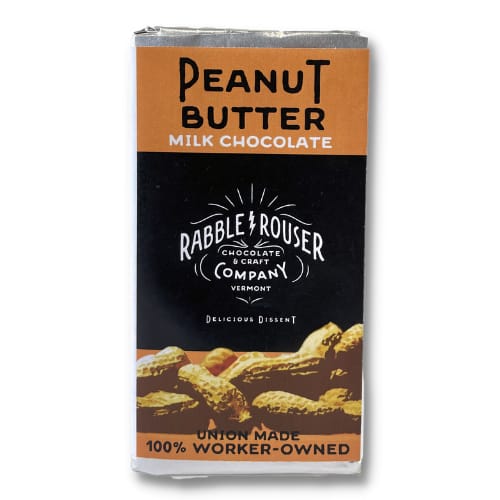 Rabble-Rouser Chocolate & Craft Co Classic Chocolate Bar - Peanut Butter Milk Chocolate Bar