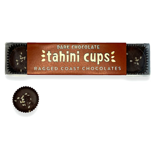 Ragged Coast Chocolates Tahini Cups - Dark Chocolate