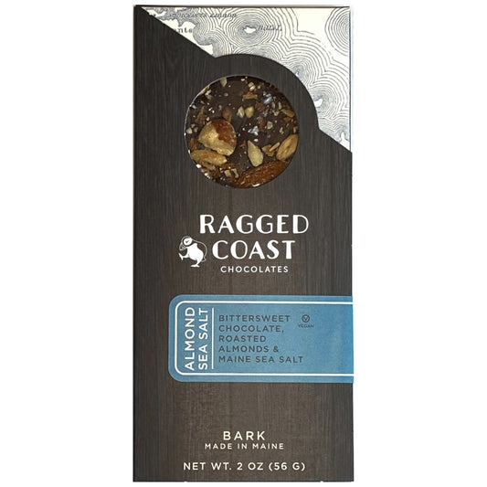 Ragged Coast Chocolates Chocolate Bark - Almond & Maine Sea Salt