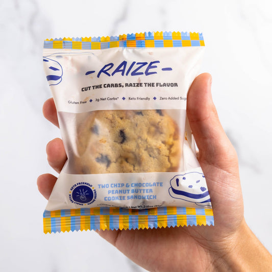 RAIZE Raize Cookie Sandwiches - Two Chip & Chocolate Peanut Butter