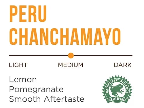 Rapha Roast Coffee Peru Chanchamayo