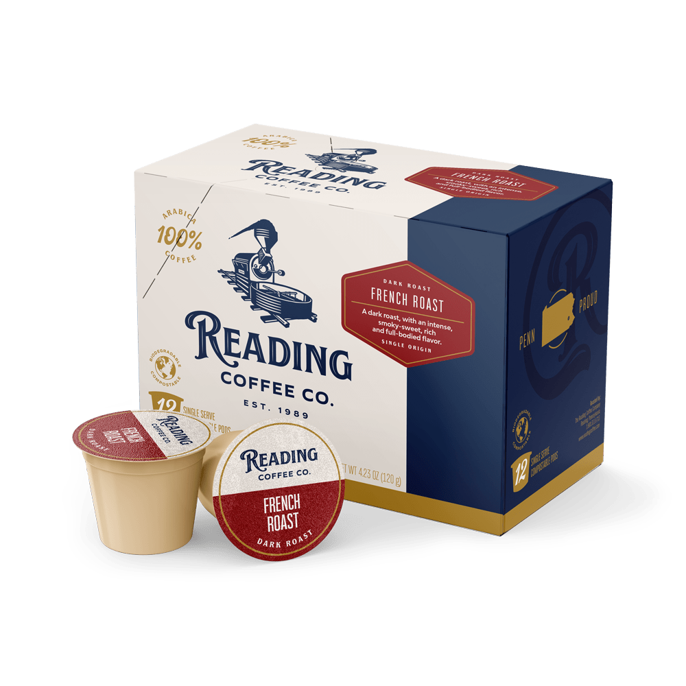 Reading Coffee Single Serve Pods - French Roast
