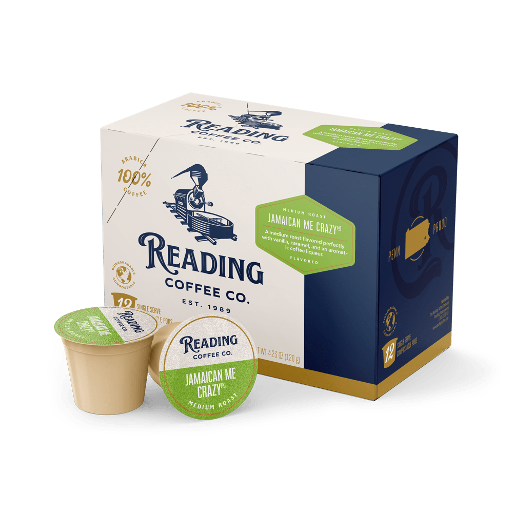 Reading Coffee Single Serve Pods - Jamaican Me Crazy
