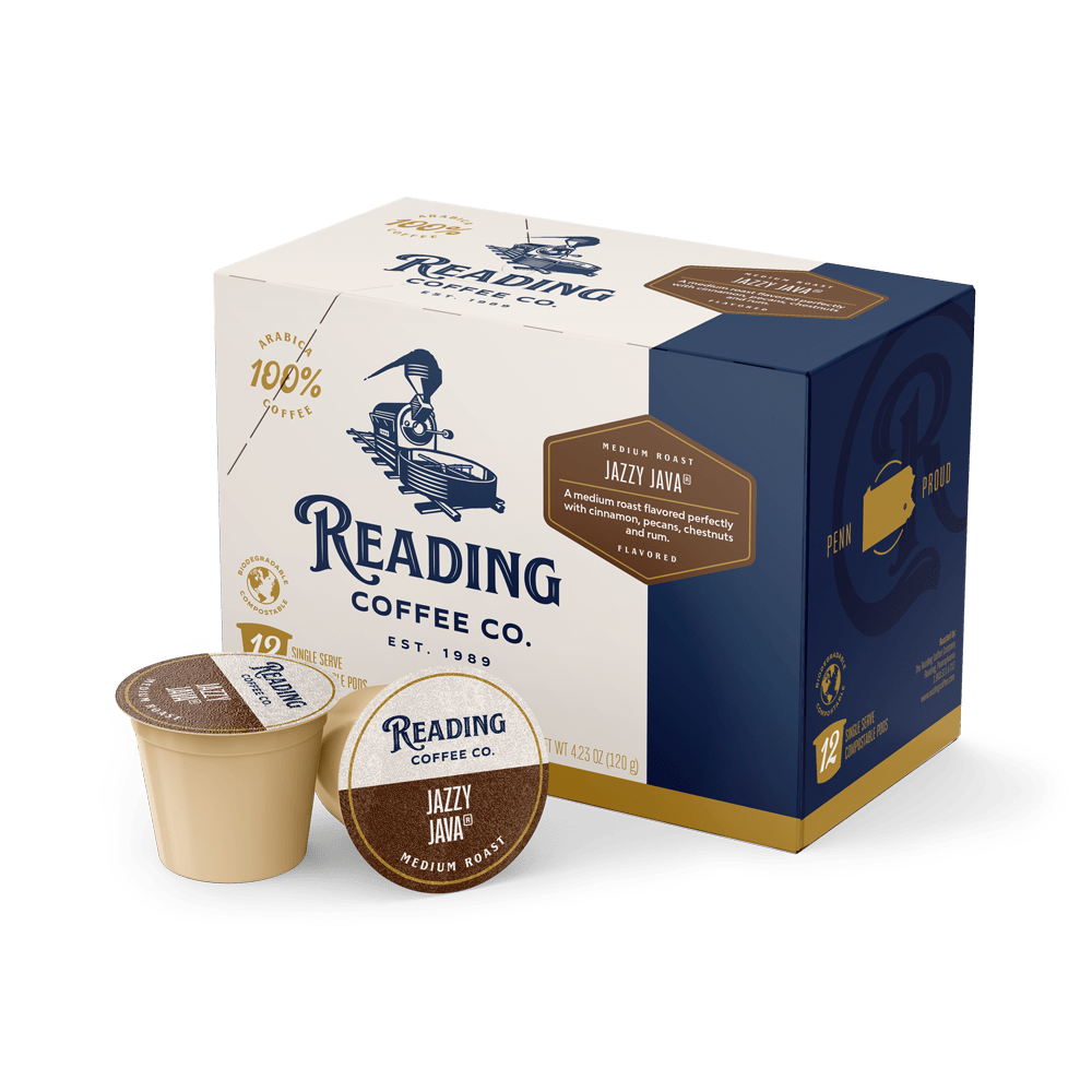 Reading Coffee Single Serve Pods - Jazzy Java